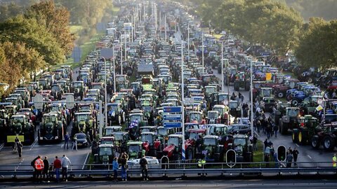 Sky news Australia covering the Dutch farmer protests and supporting their stance..world's media?