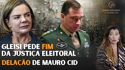 Gleisi Hoffmann Pede o Fim do TSE