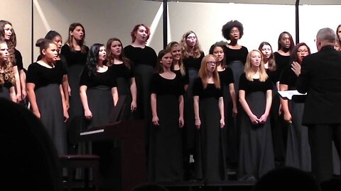 Audrey's Fall Choir Concert 2015