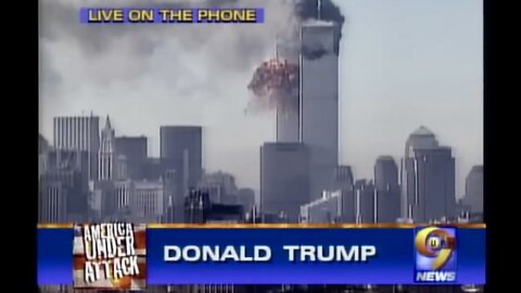 Donald Trump Calls into New York's UPN 9 News on 9/11/2001 | #Flashback