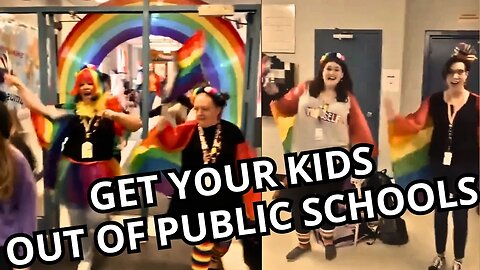 Welcome To Pride Month Celebration At Your Local Public School!! Unbelievable