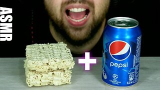 ASMR NOODLES + PEPSI | EATING SOUND (NO TALKING) 🎧 BEST SOUND