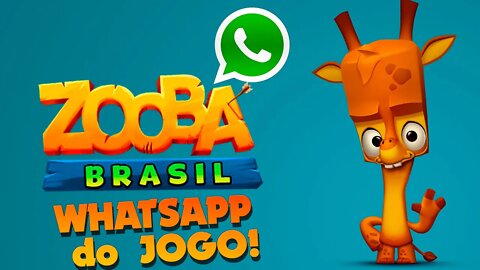 GRUPO DO WHATSAPP PARA TODOS DO CANAL! ZOOBA: Jogo de batalha animal