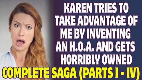 Karen Tries To Take Advantage Of Me By Inventing And HOA And Gets Horribly Owned - Reddit Stories