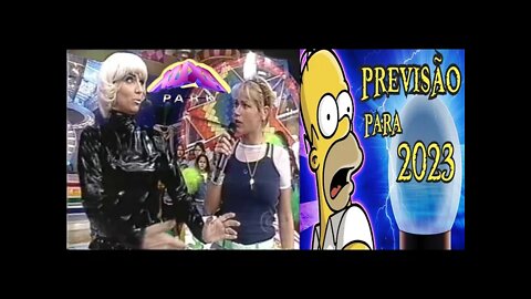 VEJA A BONECA CIBERNÉTICA DO XUXA PARK DO ANO 2000 QUE FEZ " PREVISÕES" PARA 2023.