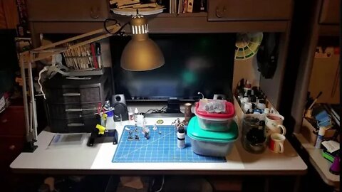 The Evolution of my painting desk