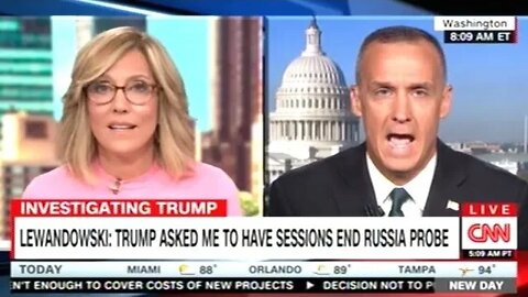 Cory Lewandowski "The President Never Asked Me To Commit A Crime!" "YES HE DID COREY!"