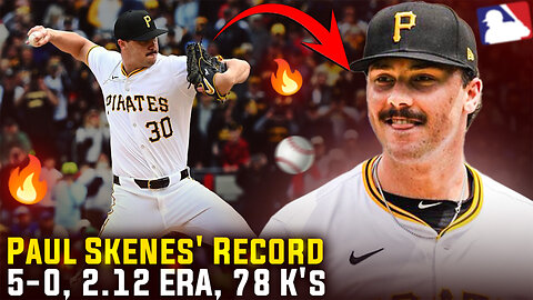 Unstoppable Rookie! Paul Skenes' 5-0, 2.12 ERA, 78 Strikeouts!