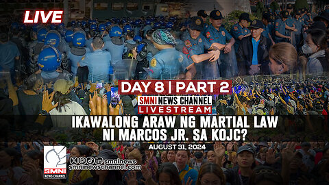 LIVE: Ikawalong araw ng martial law ni Marcos Jr. sa KOJC? | August 31, 2024