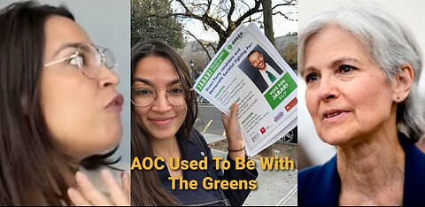 Breaking! AOC Was Once With The Green Party & DNC Kick Green Party Off Swing State Ballot