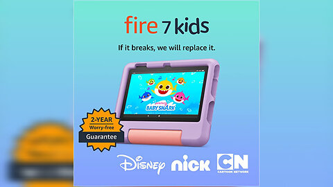 Amazon Fire 7 Kids tablet,