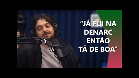 DELEGADO DA CUNHA PARTICIPA DO FLOW PODCAST E NÃO PRENDE MONARK | Super PodCortes