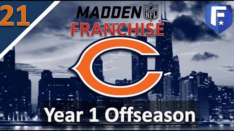 #21 Year 1 OffSeason l Madden 21 Chicago Bears Franchise