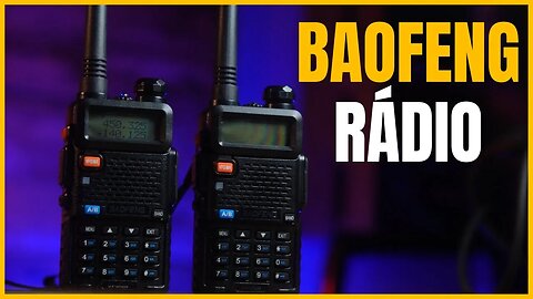 RÁDIO BAOFENG UV-5R 8W