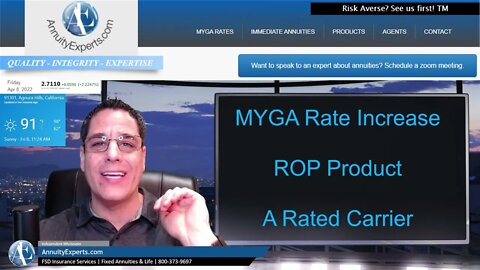 Multi-Year Guarantee Annuity (MYGA) with a Return Of Premium | Principal Guarantee. AnnuityExperts!