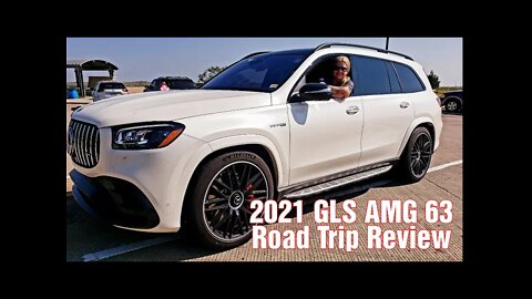 2021 Mercedes AMG GLS 63 - Road Trip Review. 4,000 miles in a GLS... Lets Go.