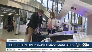 Travel mask mandate debate