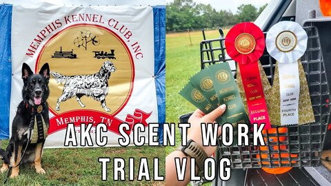 AKC Scent Work Trial - Novice Containers & Interiors (Juneau)