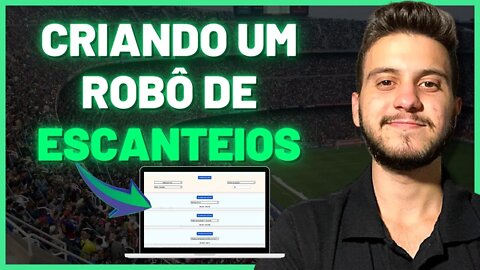 ROBO BET365 | COMO CRIAR UM ROBÔ DE ESCANTEIOS PARA BET365 (FÁCIL E RÁPIDO!)