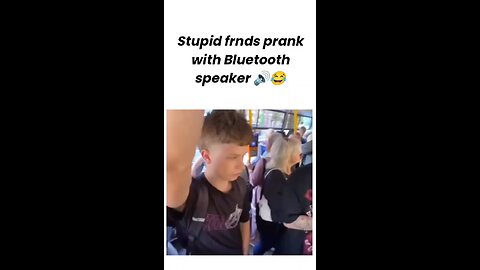 use less frnd prank with Bluetooth speaker 😂😂🔊