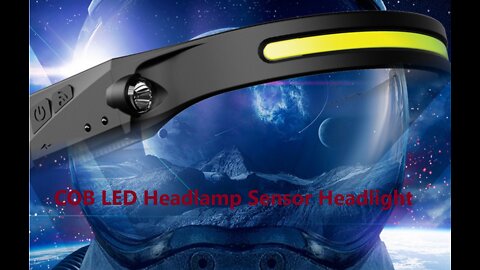 COB LED Headlamp Sensor Headlight