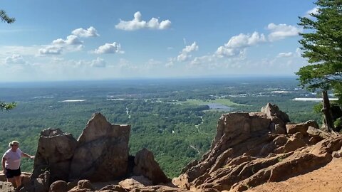 "Crowder's Mtn Pinnacle" -Come Walk With Me, Steve Martin, to the top. See the wonderful view! (3)