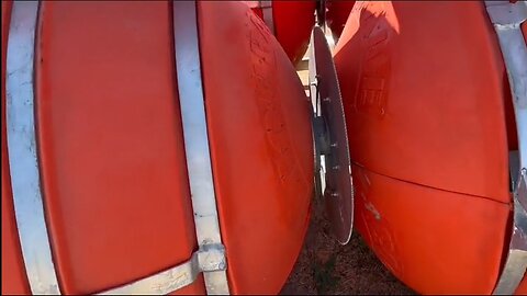 Texas Installed Saw Blades On The Rio Grande Border Buoys - HaloRock