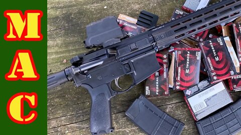 PWS MkI Mod 1 AR15 Endurance Test - And I broke something.