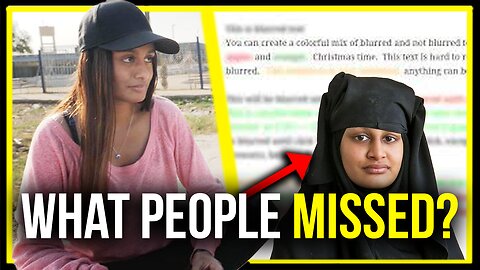 The Clear HYPOCRISY in the Shamima Begum Case