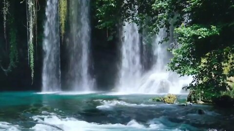 MÚSICA RELAXANTE COM SOM DE CACHOEIRA E PÁSSAROS - CACHOEIRA PARA DORMIR. MEDITAÇÃO SOM DE CACHOEIRA