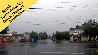 Small town America, Drive through Enumclaw