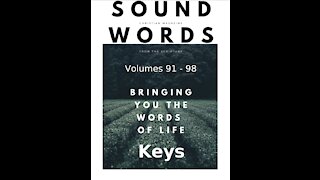 Sound Words, Keys