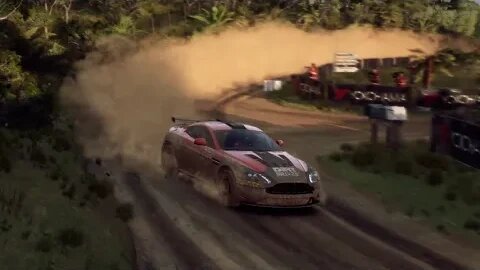 DiRT Rally 2 - Replay - Aston Martin V8 Vantage GT4 at Waimarama Sprint Reverse