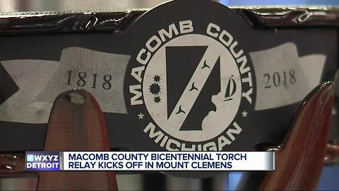 Macomb County celebrates 200 years with Bicentennial Torch Relay