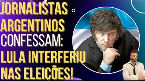 Former prisoner Lula interfered in the Argentine elections. I am Bolsonaro in propaganda against Milei!