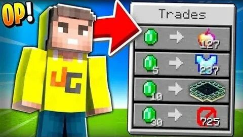 Minecraft But Youtuber Trade Op Items