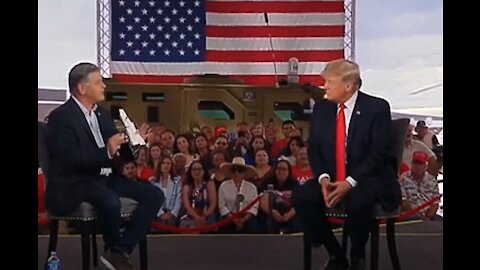 Trump Cheered at Hannity Border Town Hall and Drops Hint About Future Run