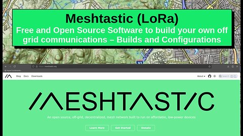 Meshtastic | Build your own off grid coms mesh network