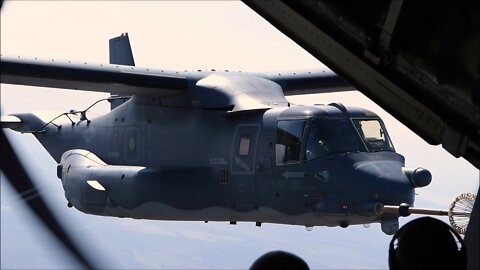 CV-22 Air Refueling During Exercise FICTION URCHIN