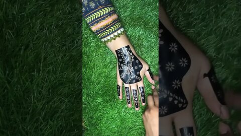 Tattoo mehndi design #indianmehndi #henna #mehndidesign #handmehndi #tattoomehndidesign