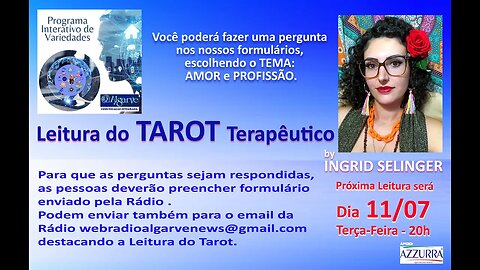 Leitura de TAROT Terapêutico By Ingrid Selinger