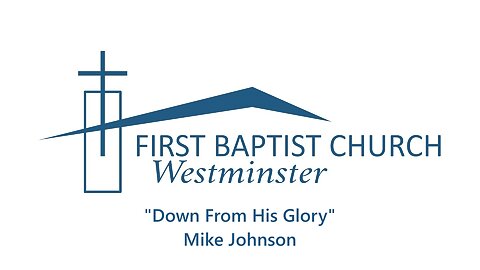 Dec. 17, 2023 - Sunday AM - SPECIAL - "Down From His Glory"