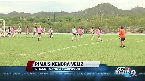 Making Strides: Kendra Veliz now cancer-free 10p