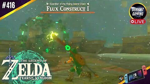 Sky Islands and Flux Construct Boss Fight | [#18] | Zelda Tears of the Kingdom