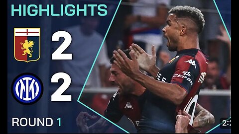 GENOA-INTER 2-2 | HIGHLIGHTS | Late Messias equaliser denies Inter winning start | Serie A 2024/25