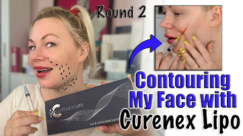 Contouring My Face with Curenex Lipo from Acecosm.com, Round 2 | Code Jessica10 Saves you Money!