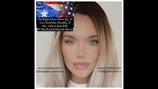 The Right Rican Show Ep. 41 With The REAL Politically Savvy