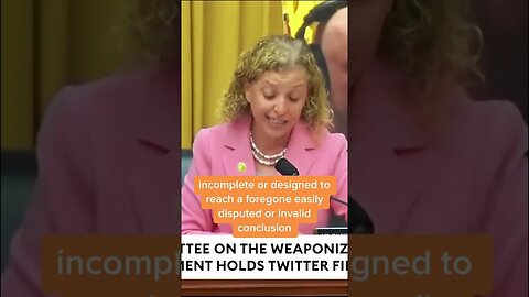 Debbie Wasserman Schultz tells Matt Taibbi to stop doing journalism