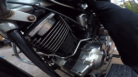 Strange Starter Sound only happens when it's cold on Yamaha V-Star 1100 Classic