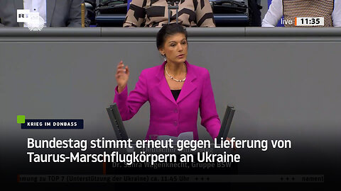 Bundestag stimmt erneut gegen Lieferung von Taurus-Marschflugkörpern an Ukraine